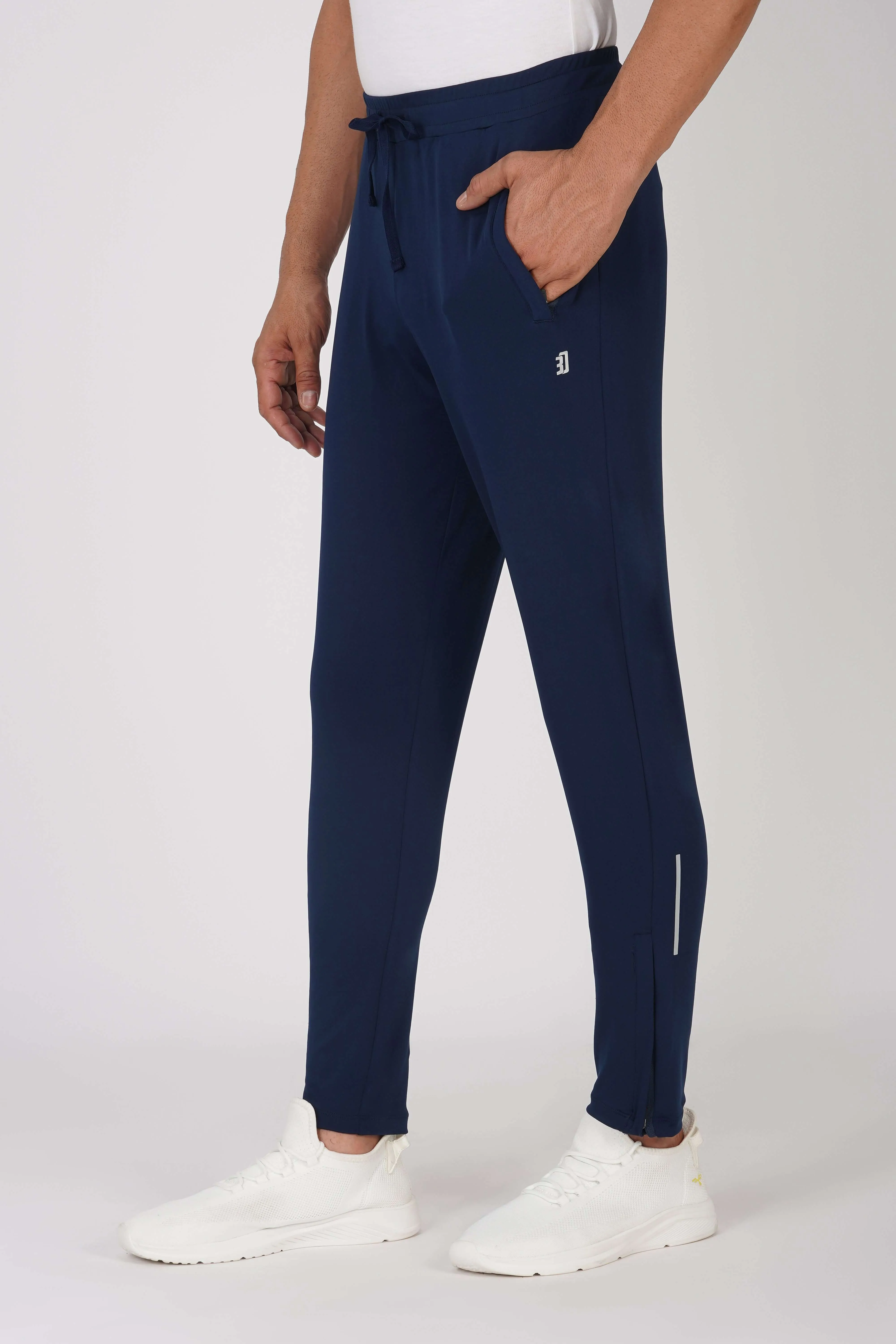 Men Dry Fit Sports Trackpant Anti Friction Lining