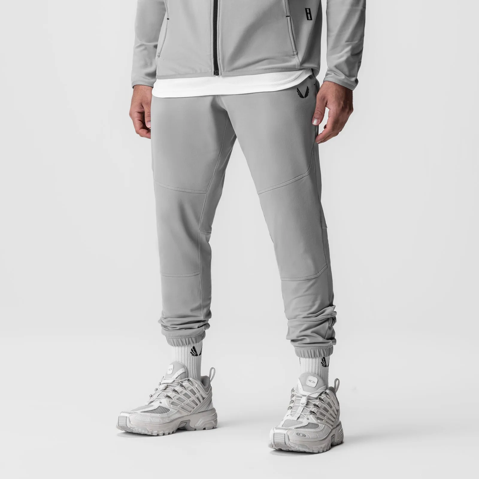 0955. Performance Fleece Jogger - Slate Grey Shape Retention