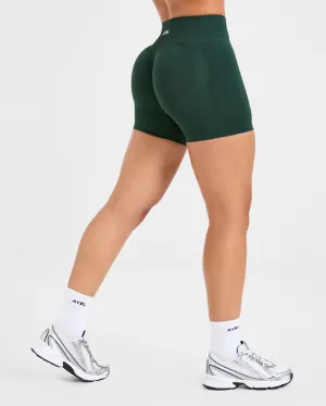 Water Resistant Easy Match Adapt Seamless Shorts - Deep Forest