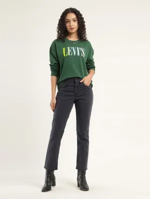 Teen Outfit Elegant Fashion Lover Versatile Women's 710 Black Skinny Fit High Rise Jeans