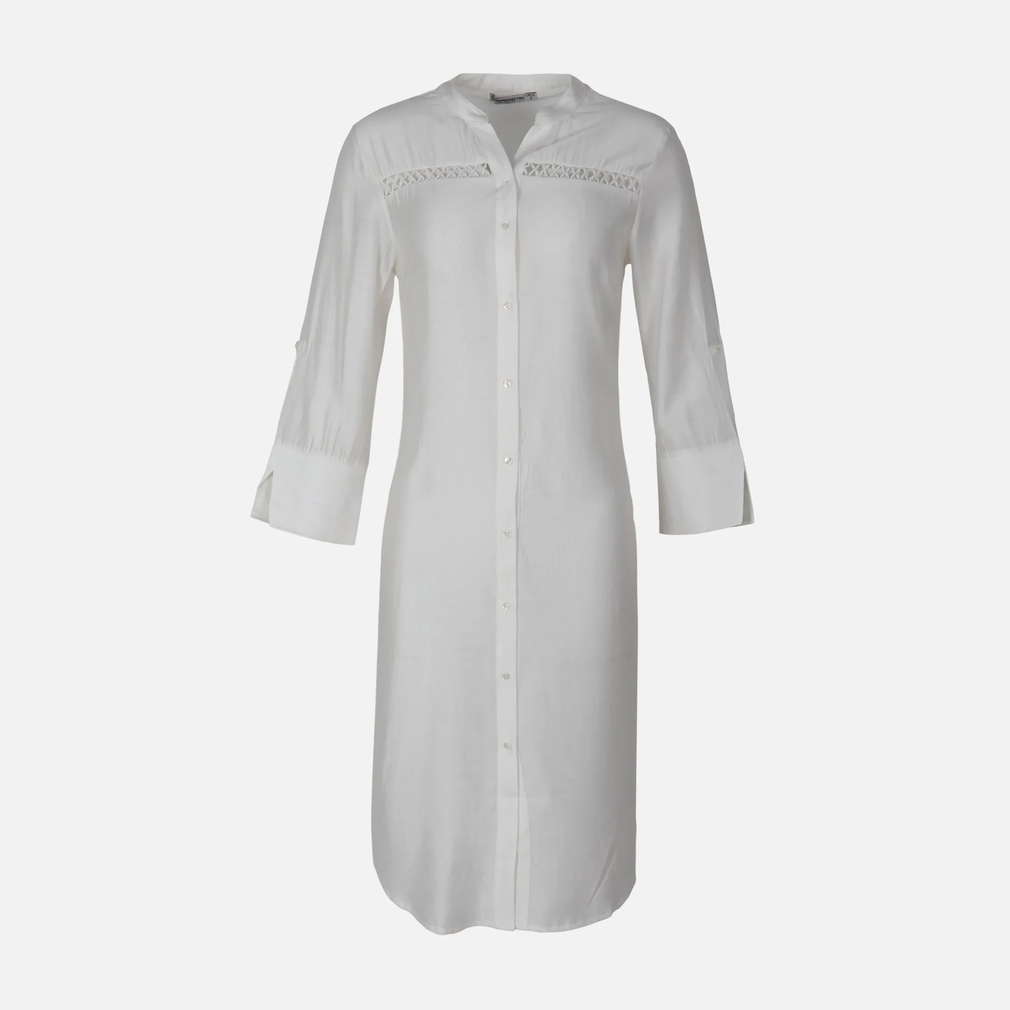 Sheer Glow Ergonomic Cut WOMEN WOVEN DRESS
