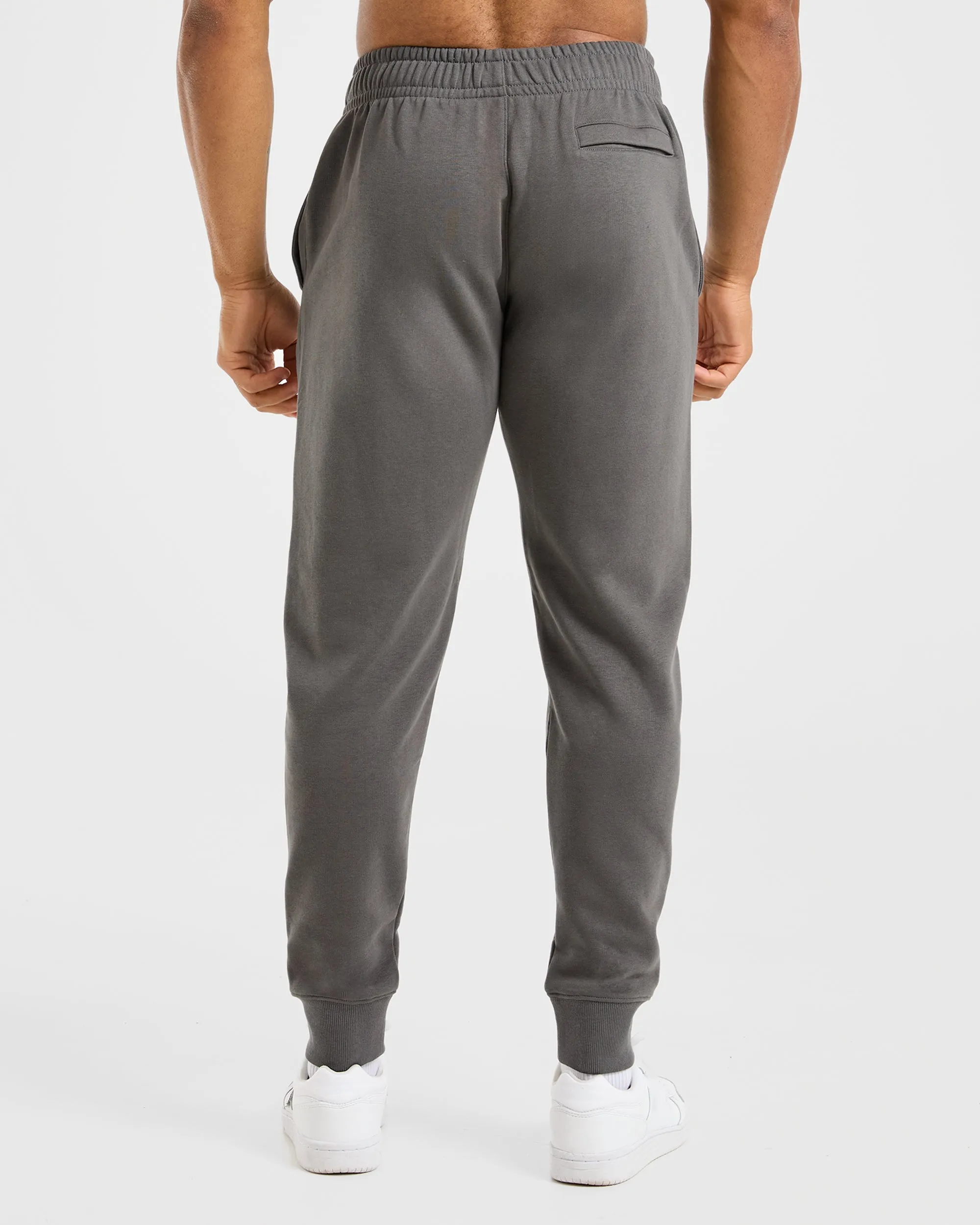 Soft Lining DoubleLayeredKnees Essential Lightweight Joggers - Charcoal