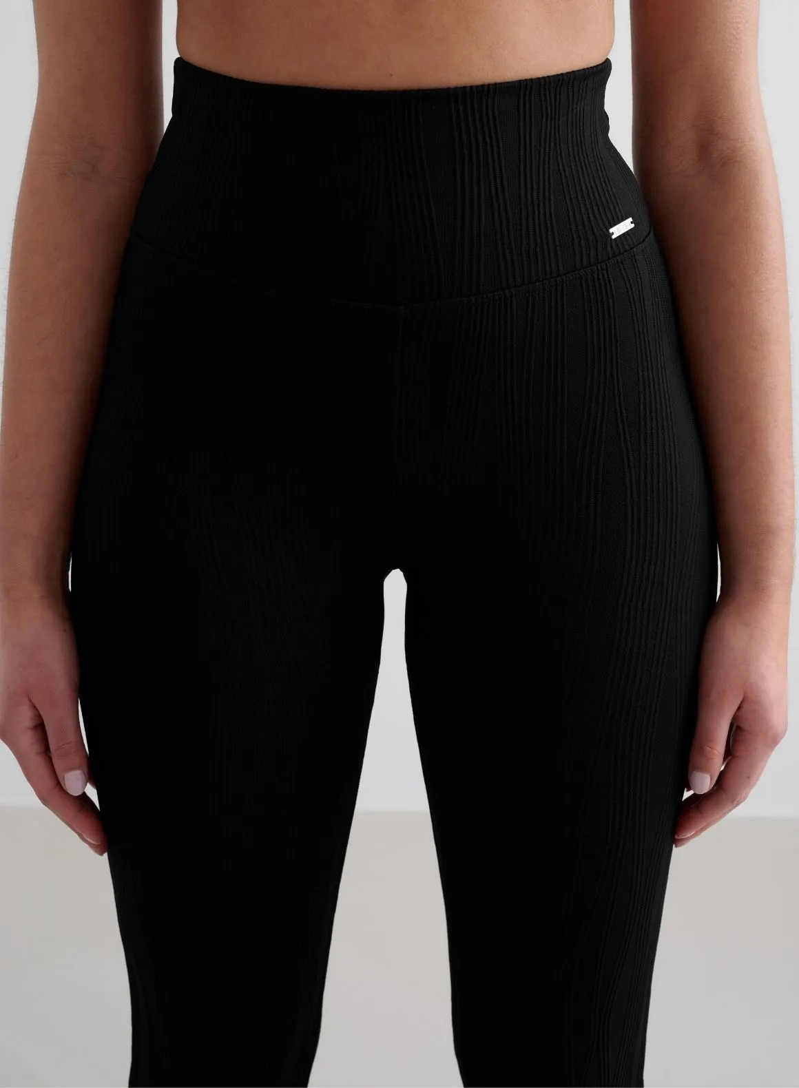 Black Tulip Flare Tights Eco Shopper Pilates Session For Teens Ultra Light