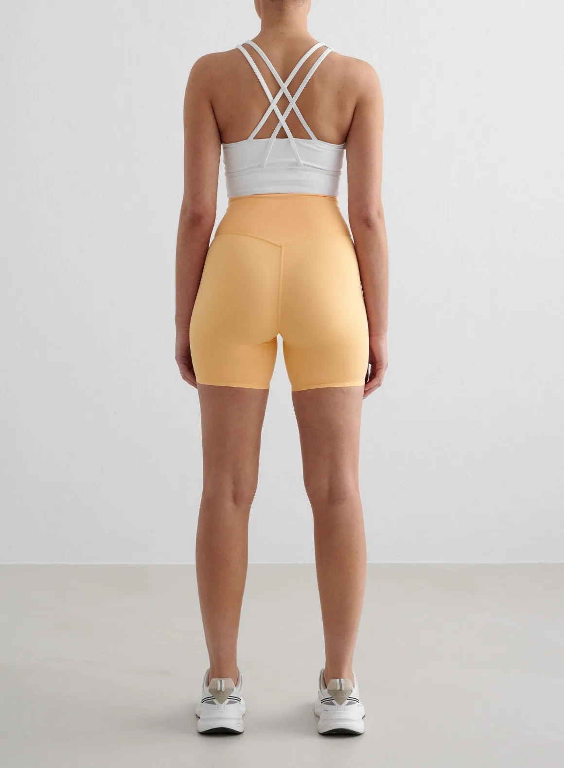 Sorbet Sense Midi Biker Shorts Durable Weave