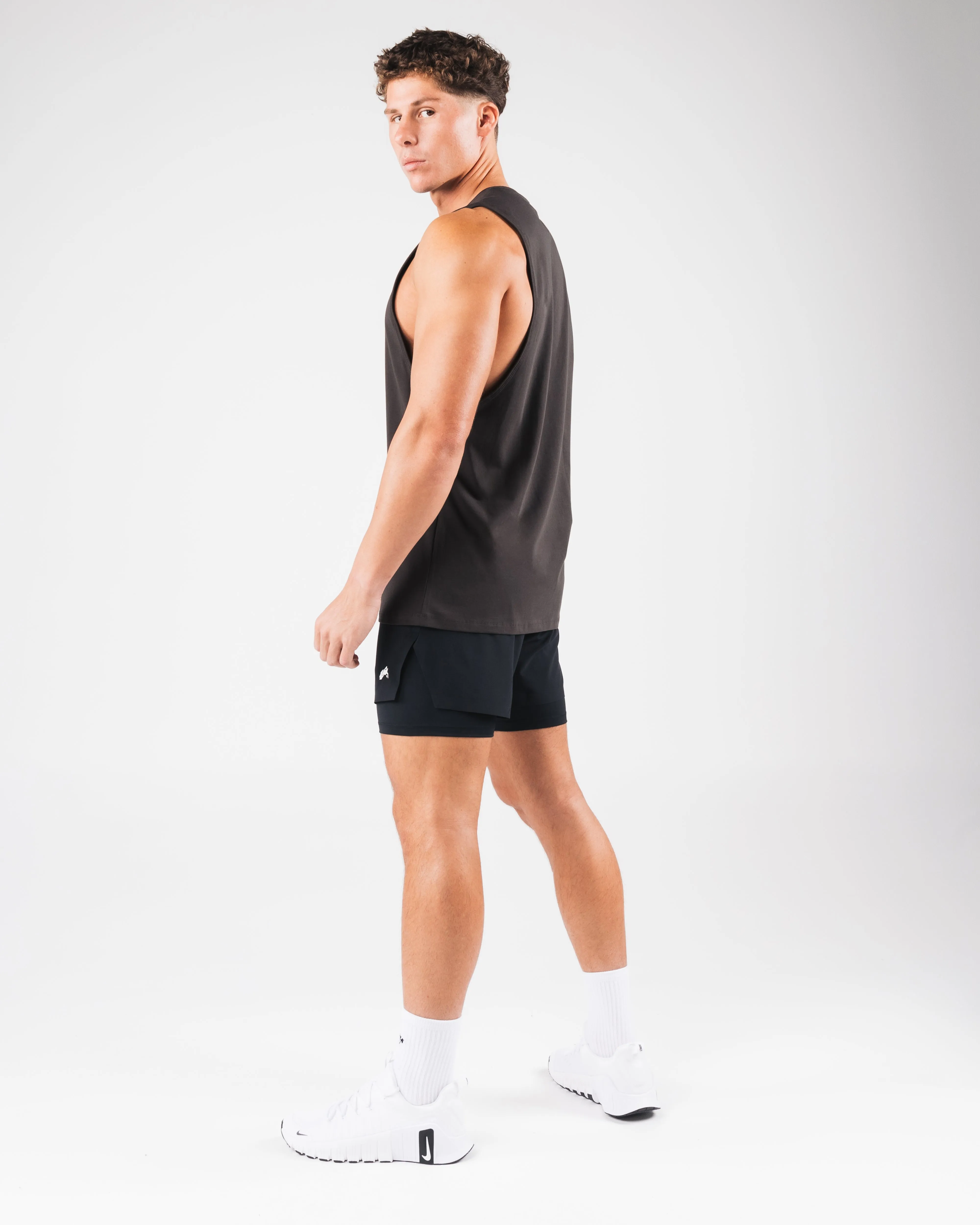 Core Cutoff - Ink Lightweight Mesh Lining Navy