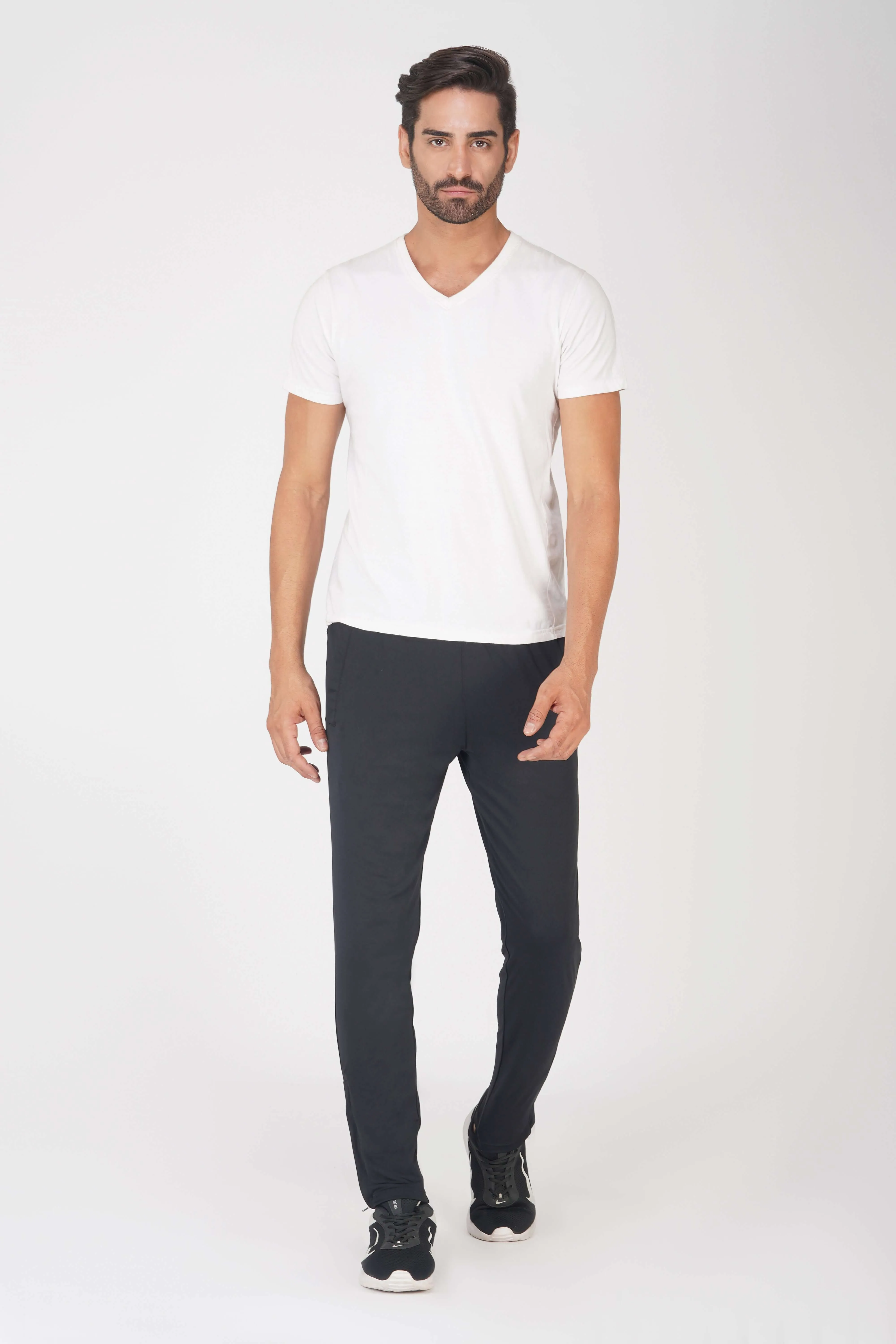 Men Dry Fit Sports Trackpant Smooth Fit Lining