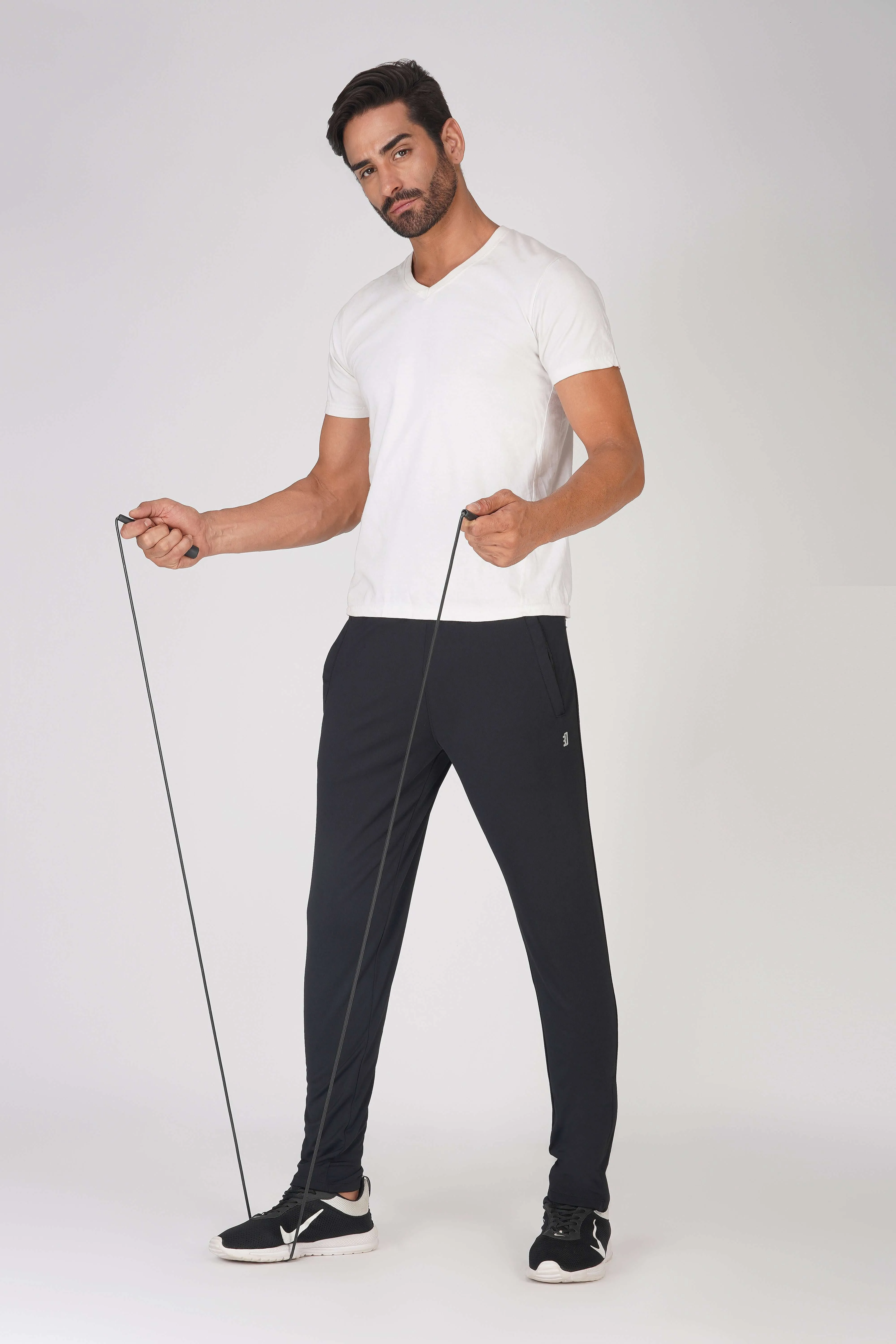 Men Dry Fit Sports Trackpant Flexible Durability