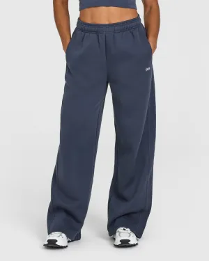 AbrasionResistant Adjustable Fit Foundations Straight Leg Joggers | True Blue