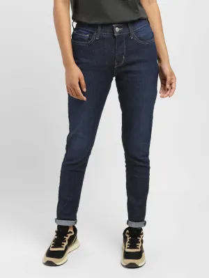 light feel Bold Road Trip Women's 710 Blue Skinny Fit Mid Rise Jeans