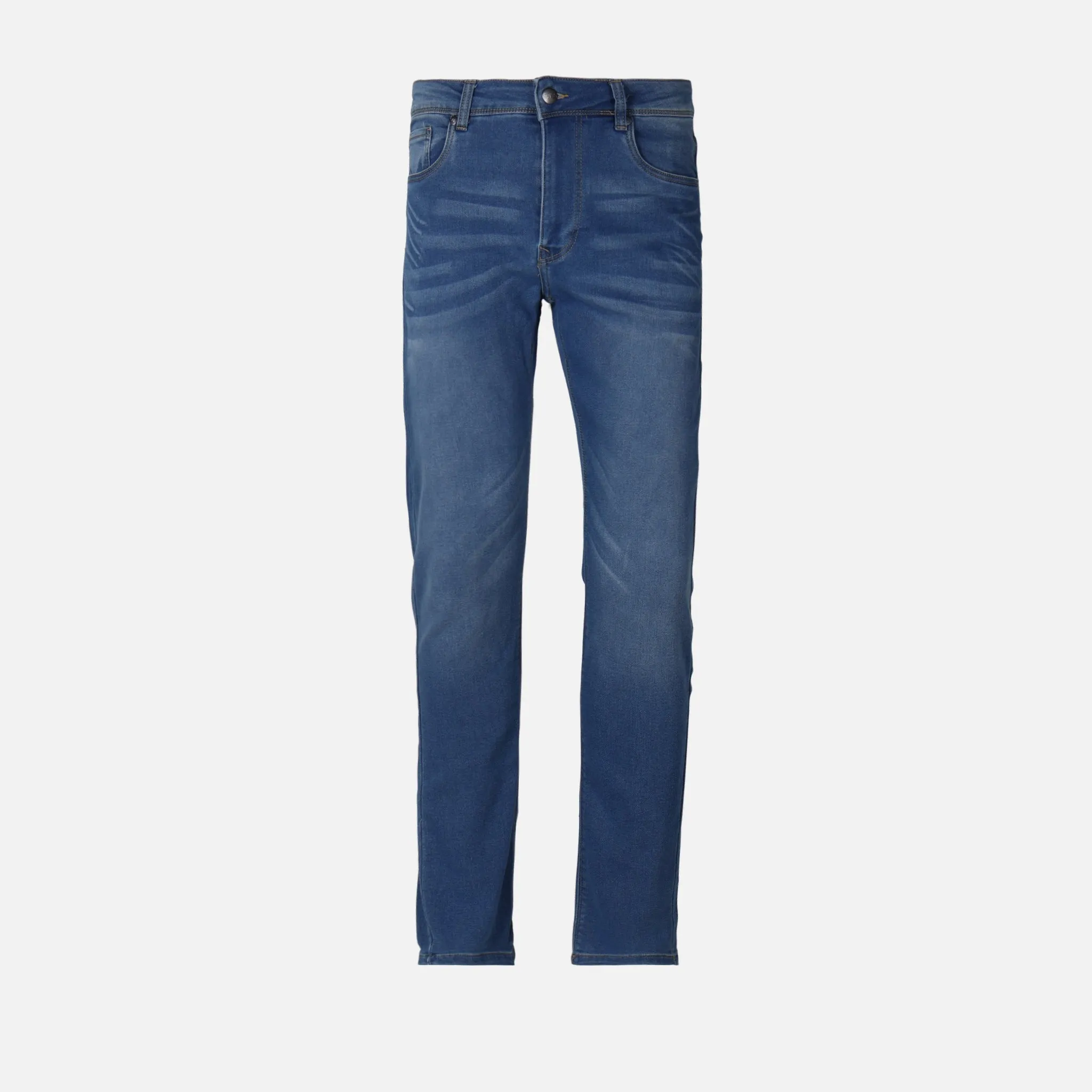 No Bulk Seam Design MEN PANTS JEANS REGULAR FIT
