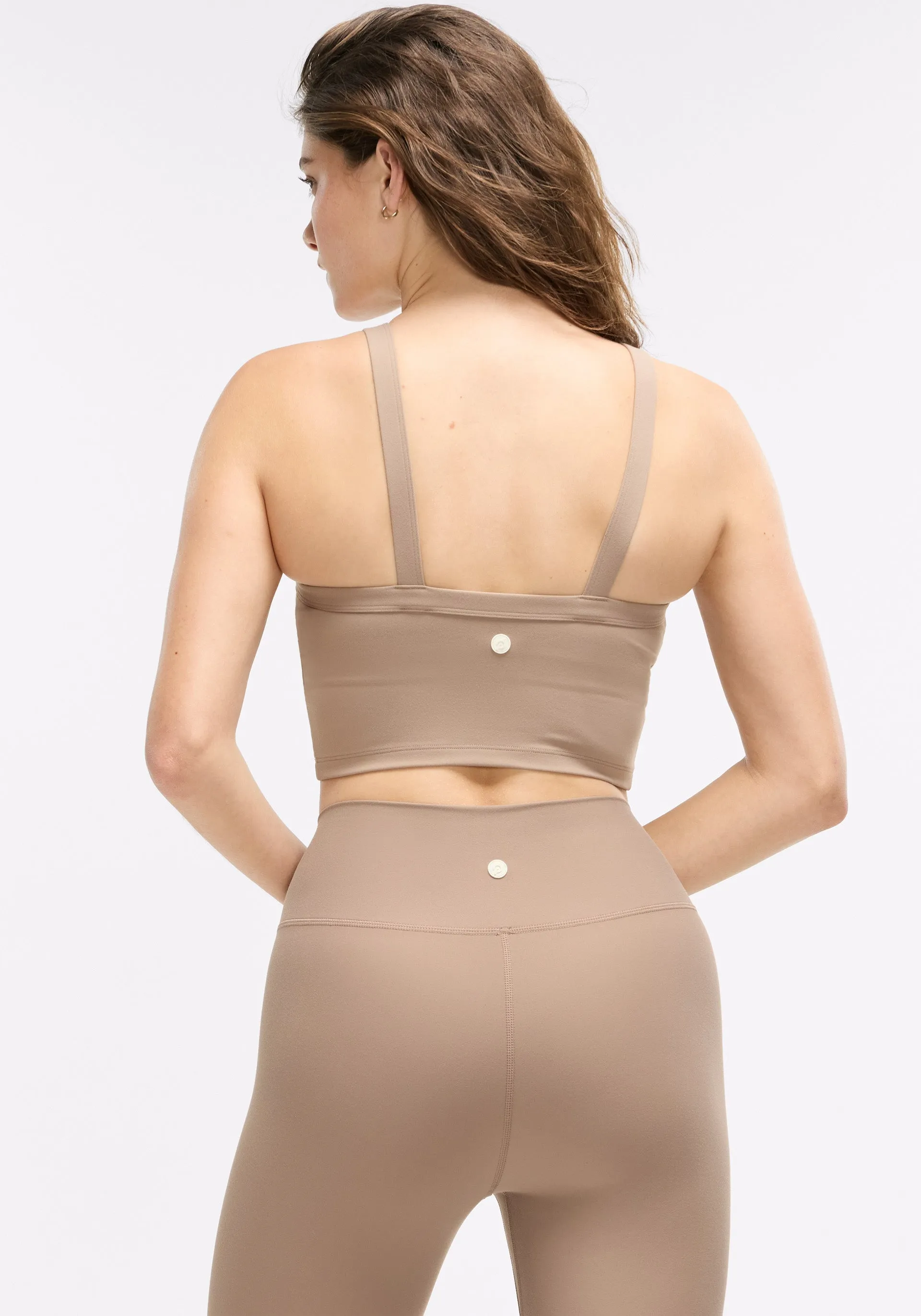 Taupe Soft Sport Set White