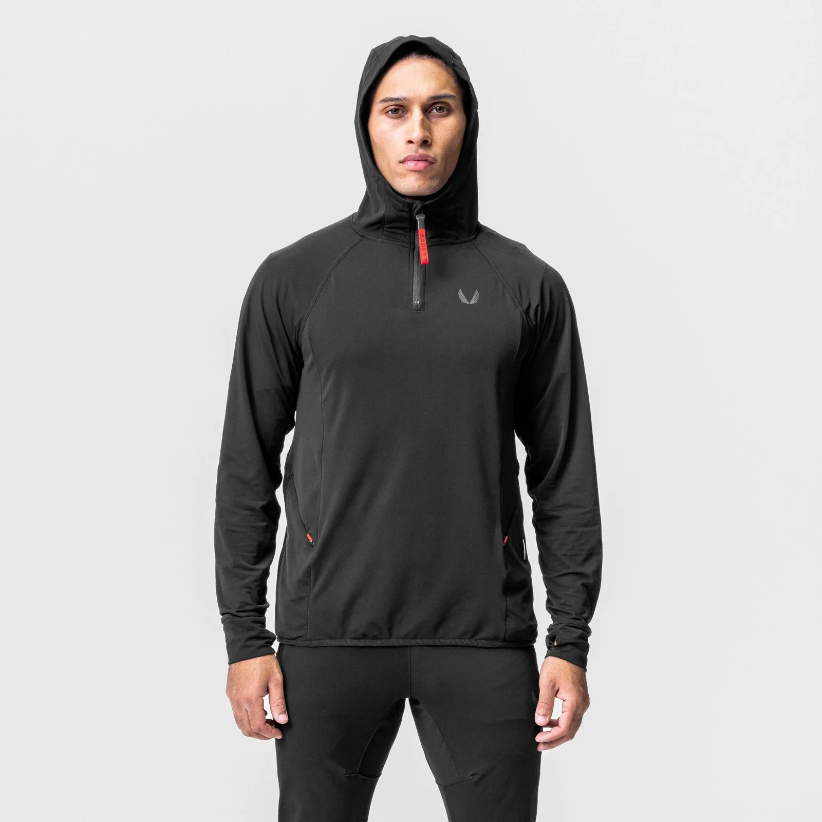 Wolf like Wellness wear 0682. Training Hoodie - Black