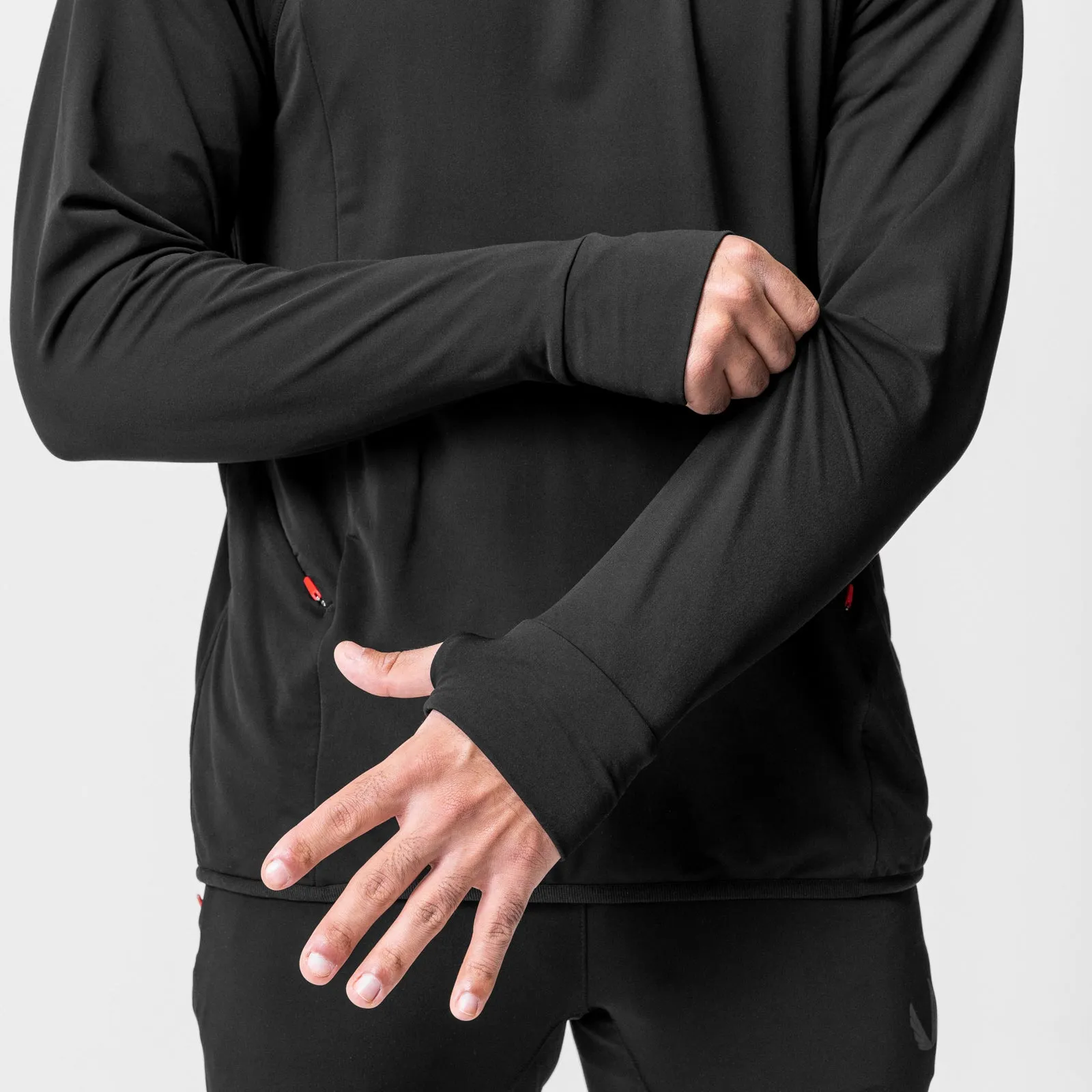 0682. Training Hoodie - Black Bold colors surfing clothes