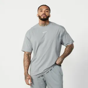 Vanquish Essential Steel Grey Oversized T Shirt Modern innovation