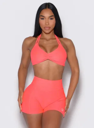 Butterfly Sports Bra Yellow