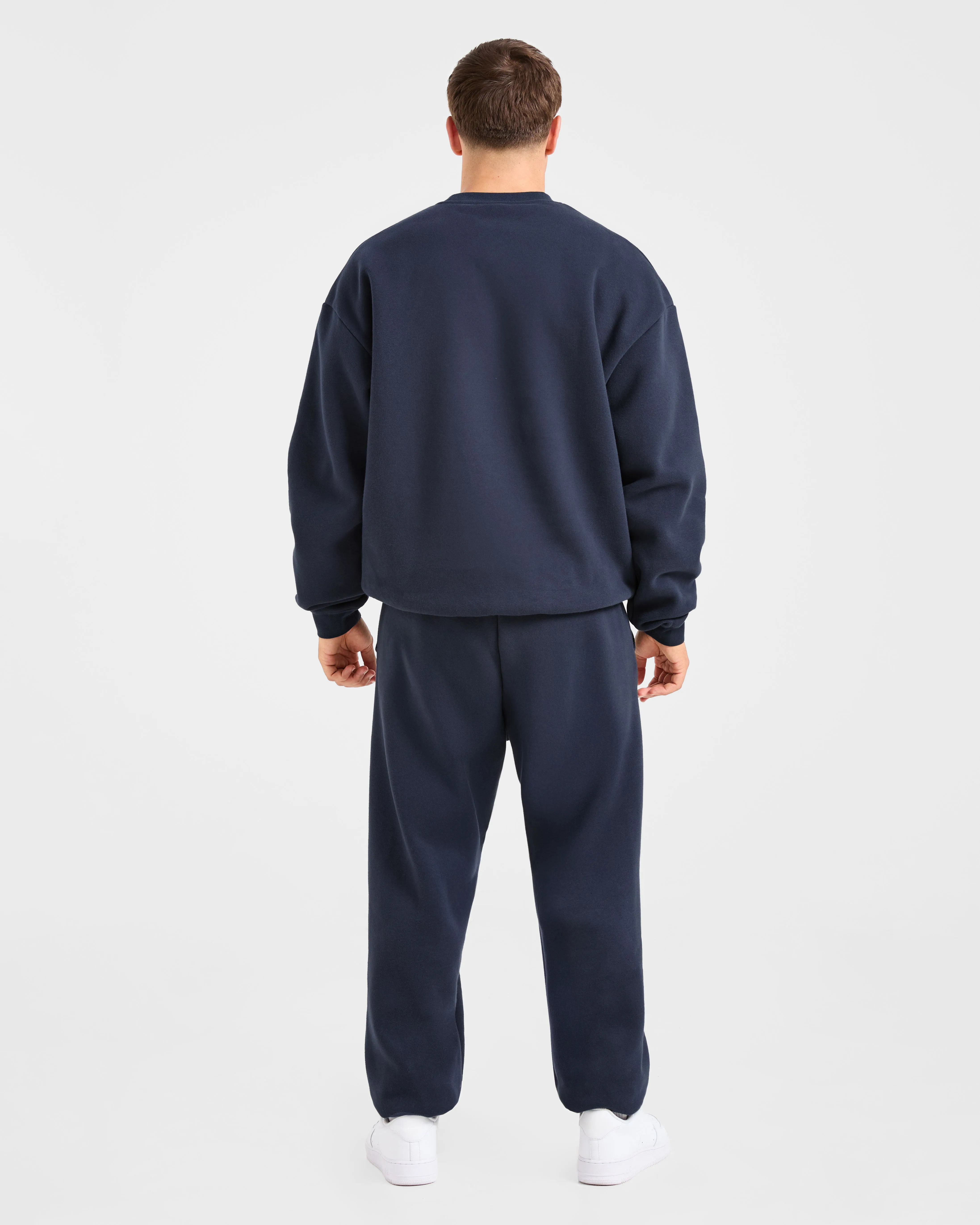 Academy Oversized Sweater - Navy maternity wear Chipmunk like