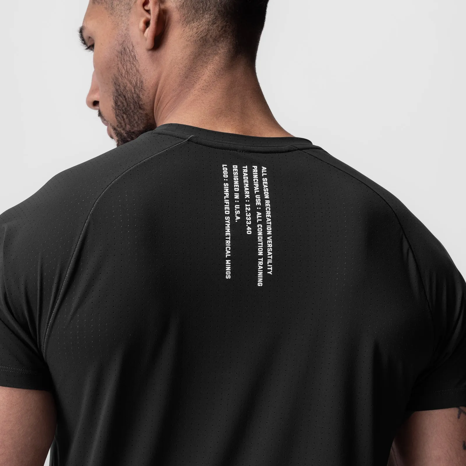 Vibrant Prints Cozy Feeling 0948. Laser-Vent? Established Tee - Black