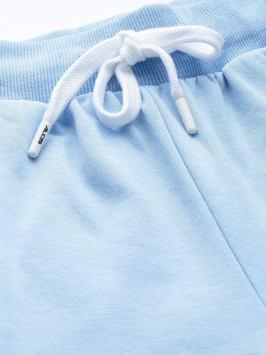 Smooth Finish Alcis Women Solid Blue Track Pant