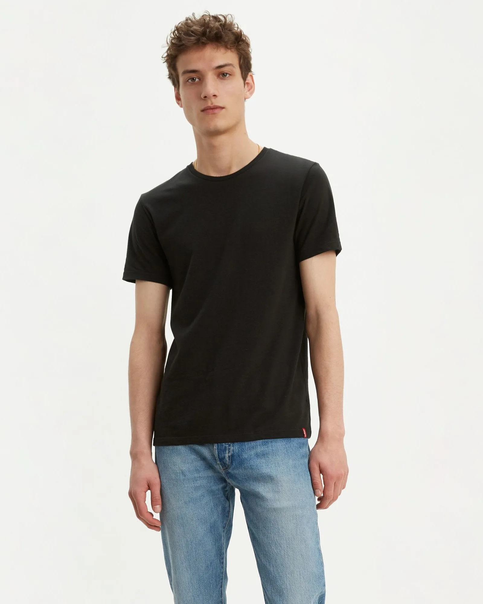 Suitable Fit Levi's? Slim 2-Pack Crew Neck Tees - Black