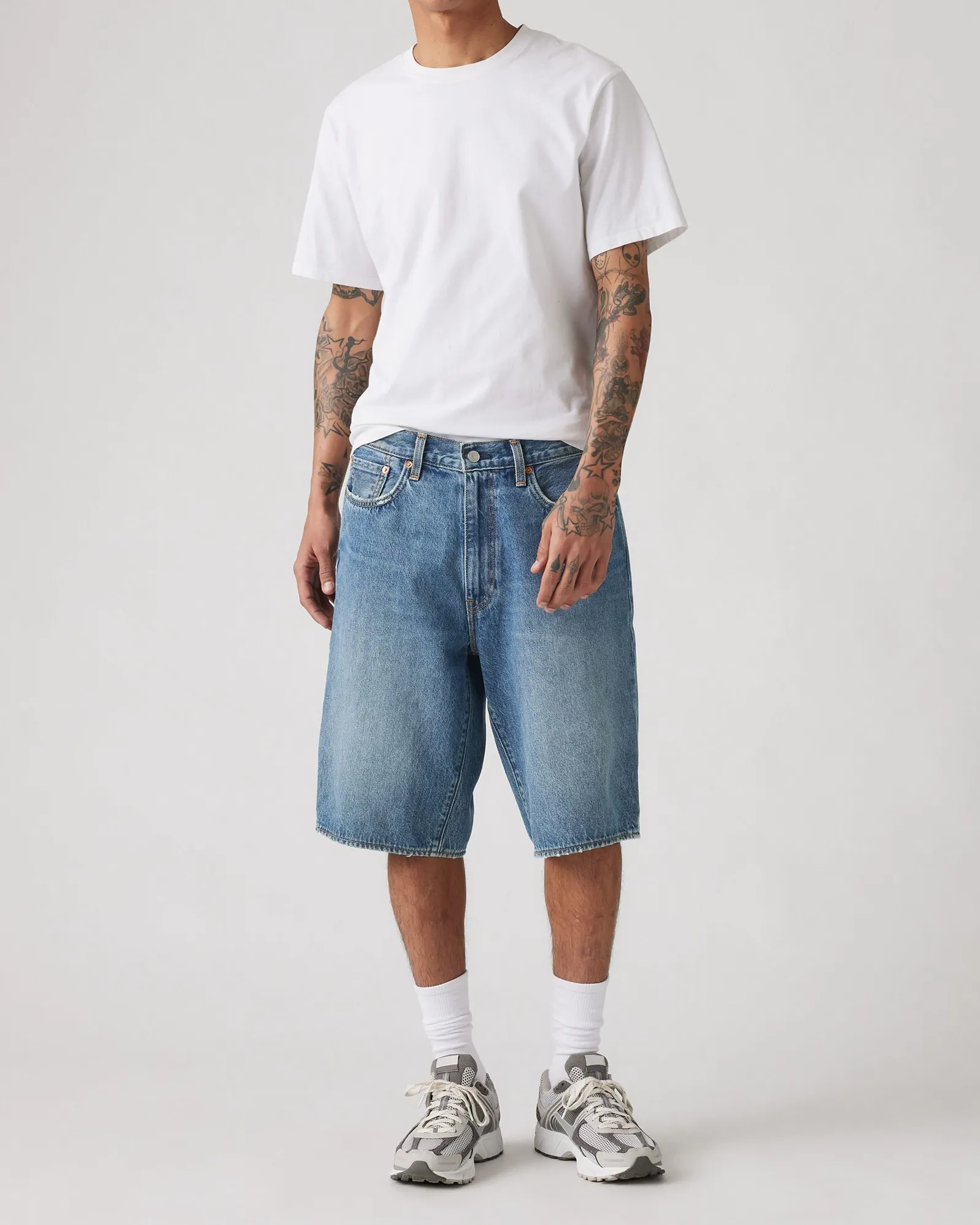 Daily Wear Breathable Classic Zip Fly Closure Levi's? 478 Baggy Shorts - My Frequency