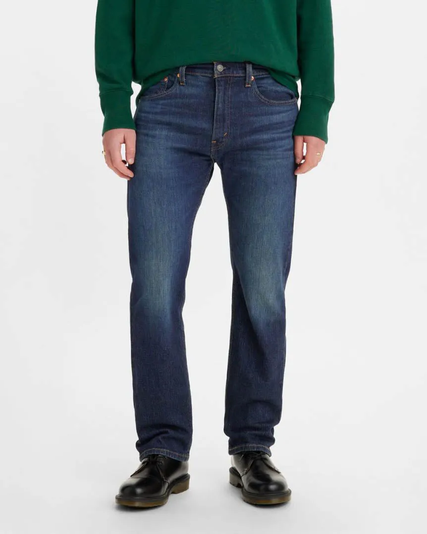 Minimalist Pocket Layout Work Meeting Casual Levi's? 505 Regular Fit Mens Jeans - Sunset Down