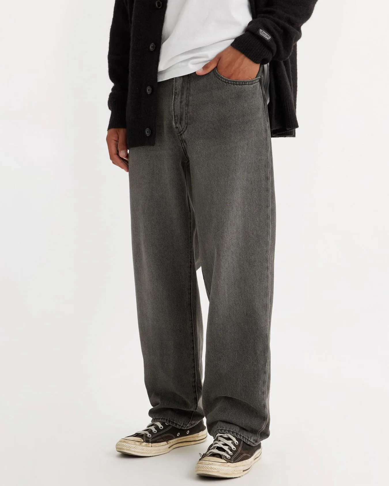Anti Odor Fabric Treatment Levi's? 568 Loose Straight Mens Jeans - Block Party T2