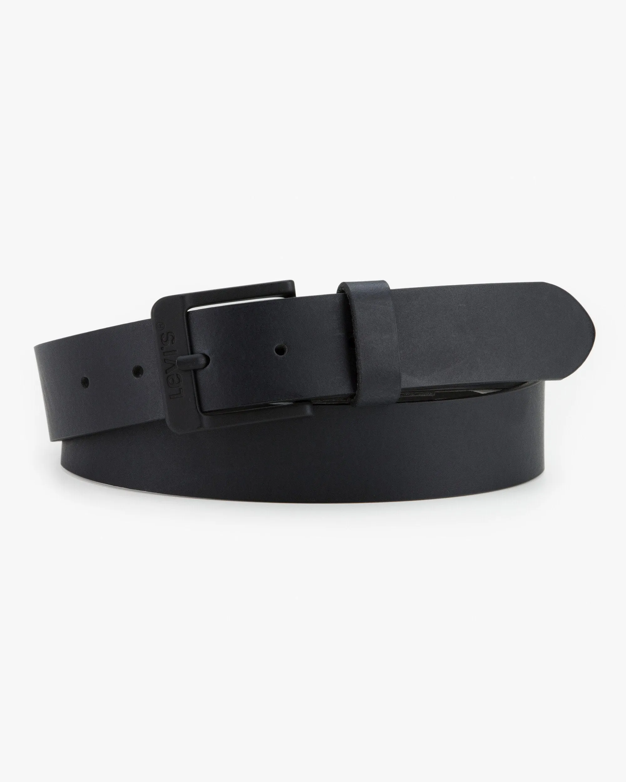 Simple Comfort Levi's? Free Metal Leather Belt - Black