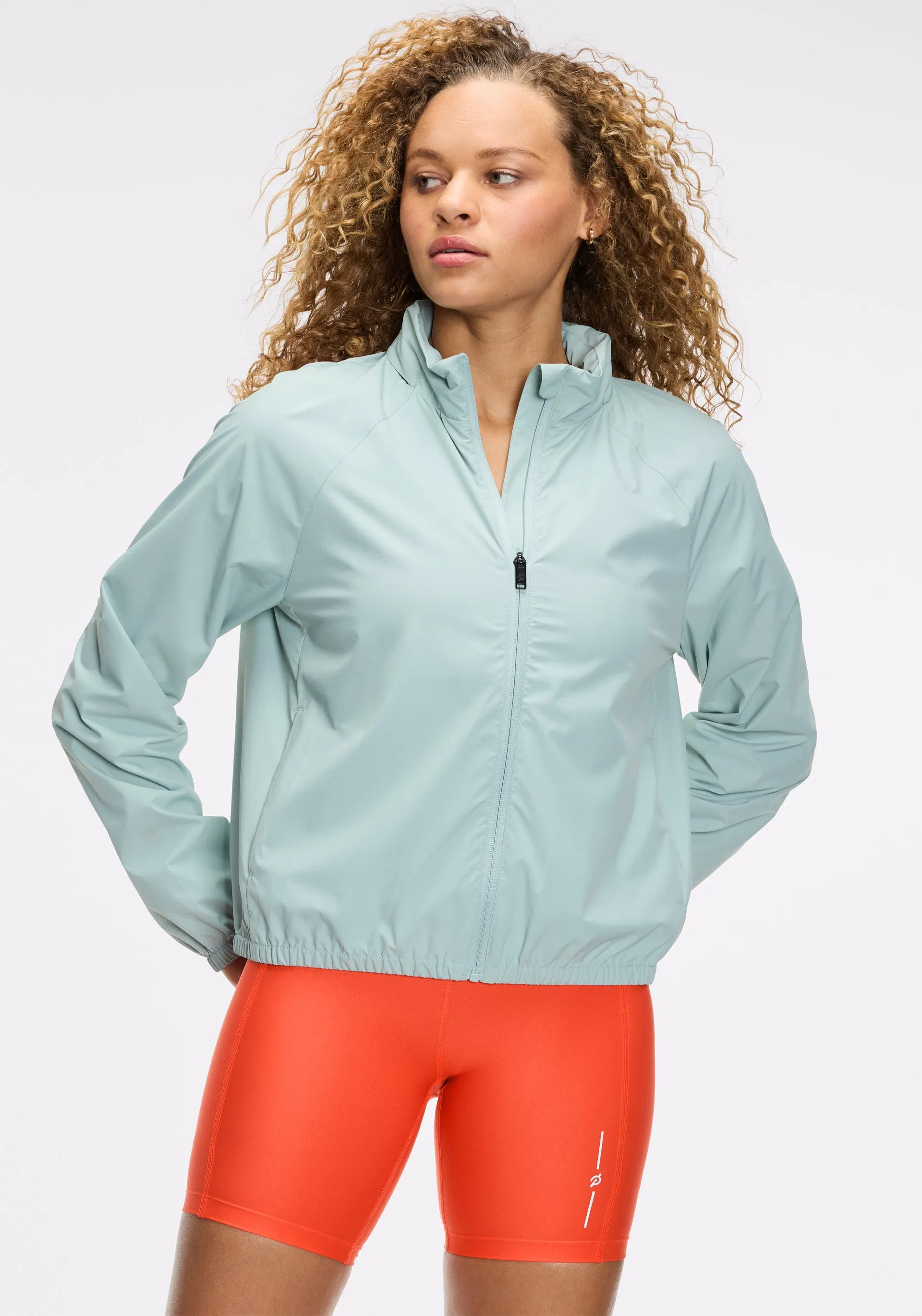 Comfort waistband Stain-Resistant Blue Fog Run Set