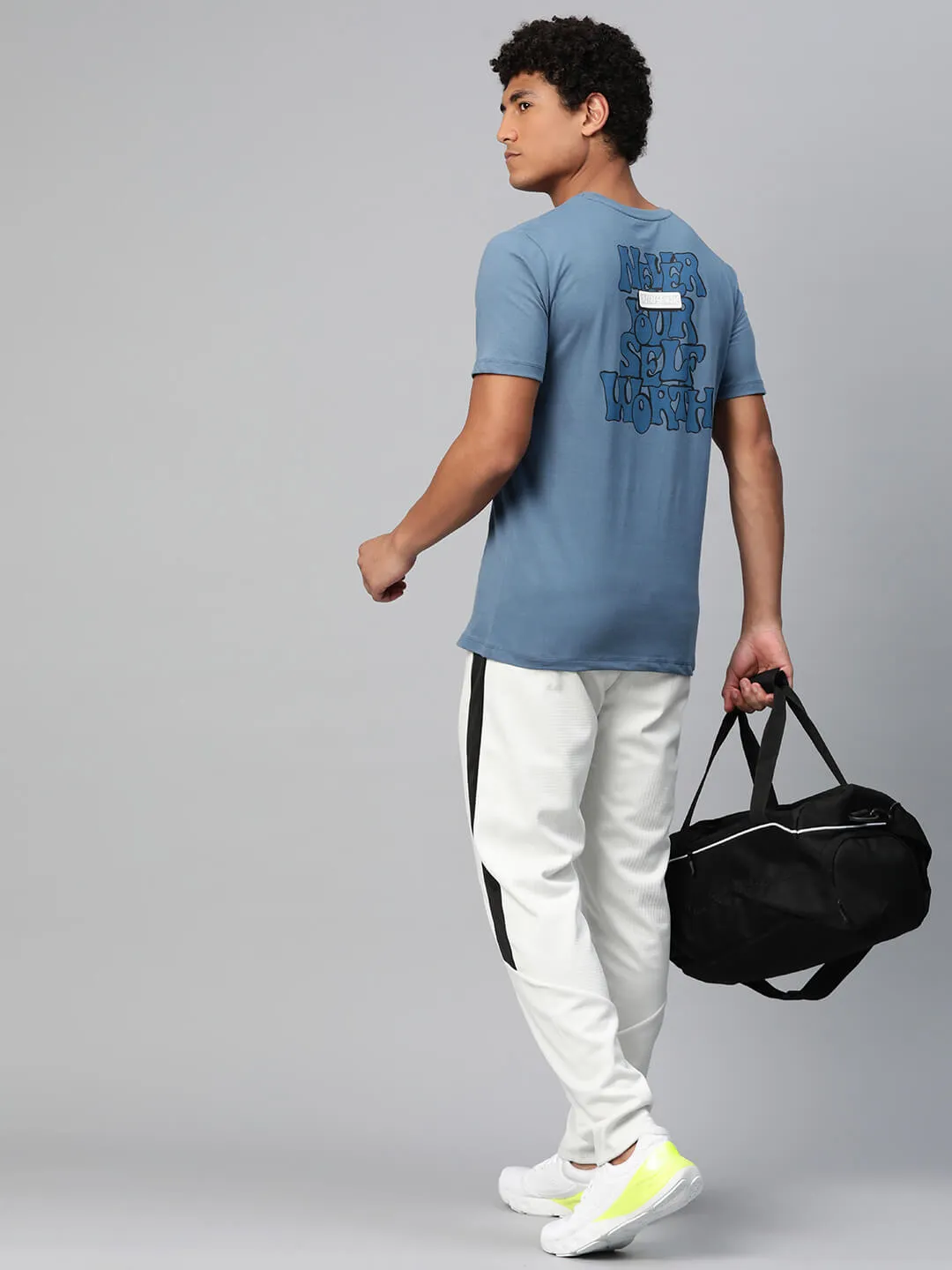 TemperatureRegulatingLining Alcis Men Typography Printed T-shirt