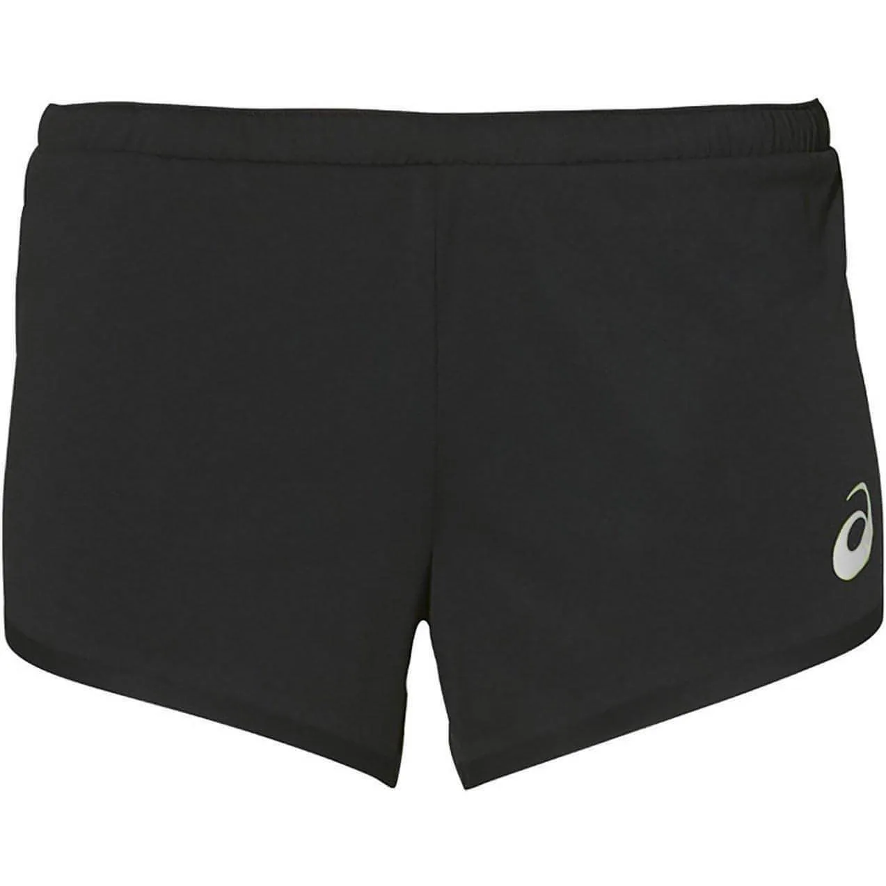 Asics Race Knit Split Womens Running Shorts - Black sweater