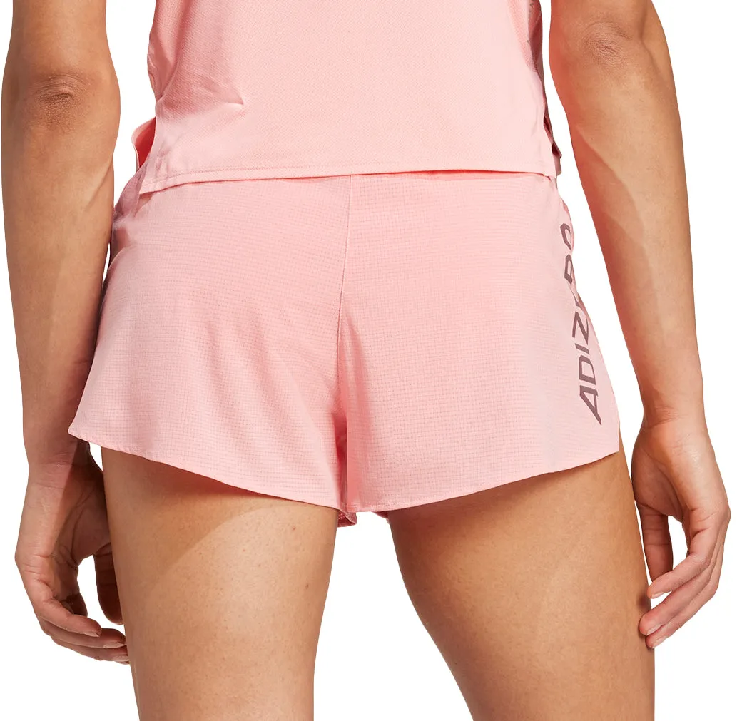 beach shorts adidas Adizero Gel Womens Running Shorts - Pink