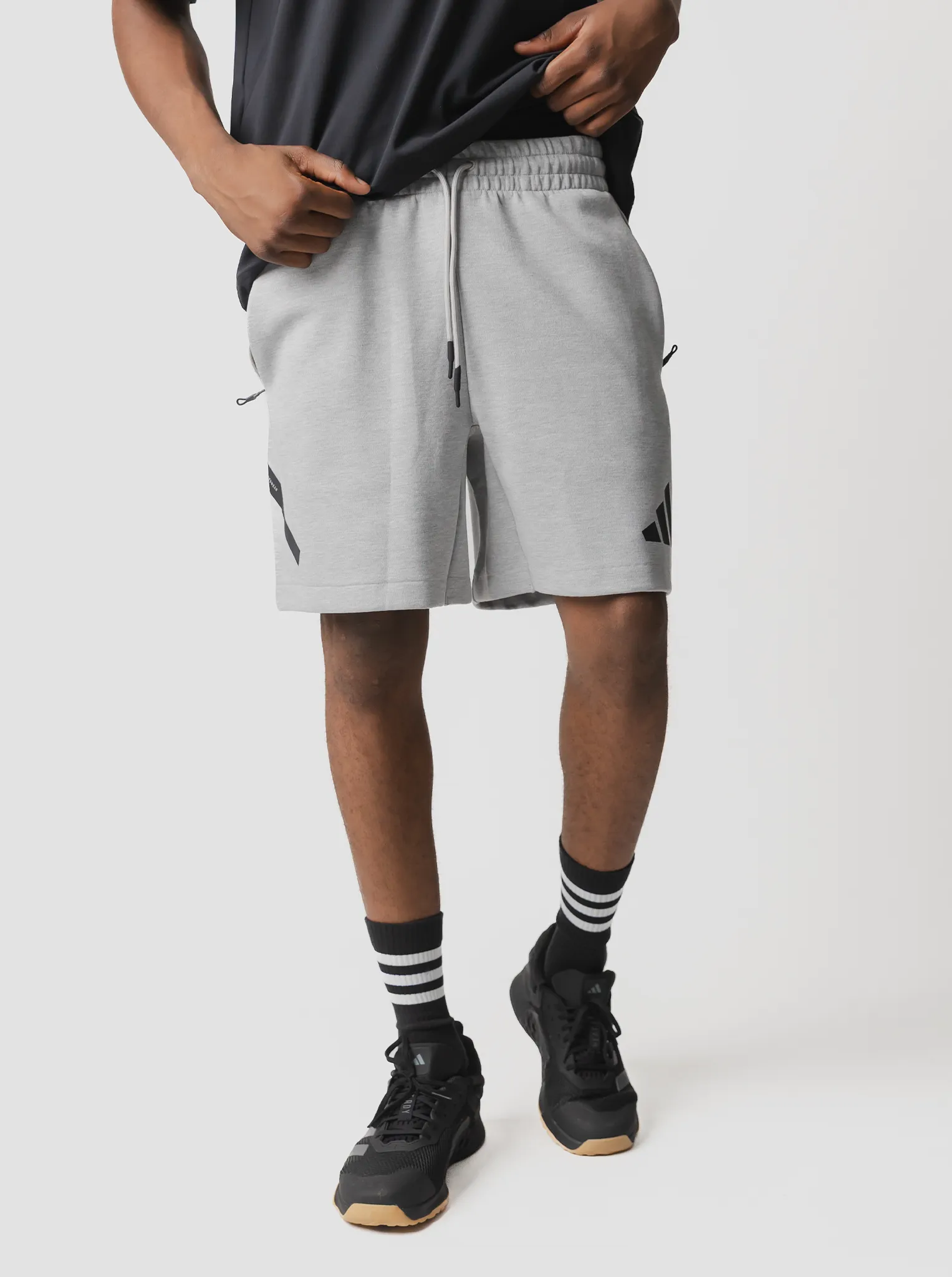 Stretchable Waistband Preppy look Z.N.E Shorts
