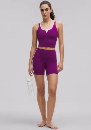All Day Movement Fit rhinestone accents lululemon Align? Chilled Grape Set