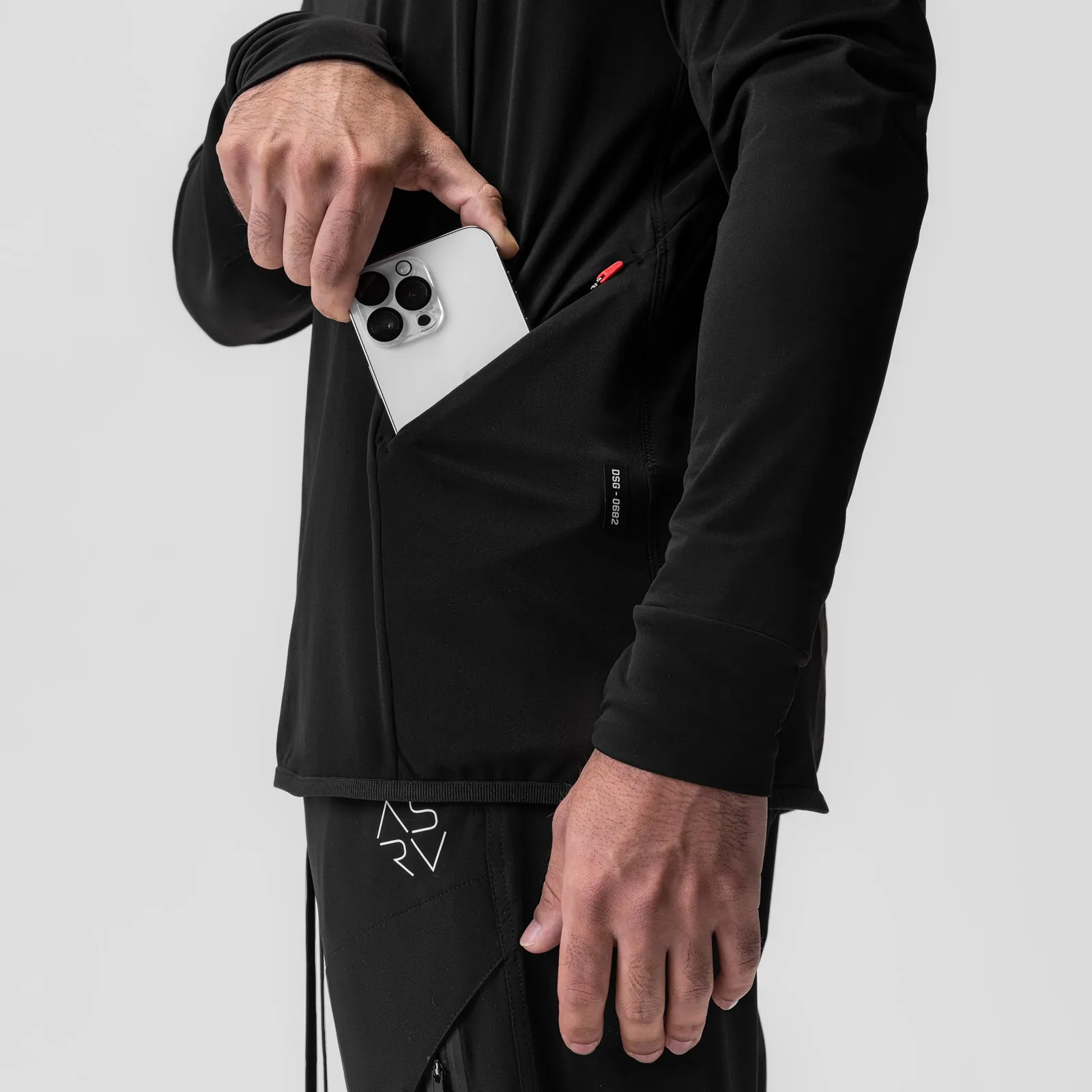 Errand Day 0682. Training Hoodie - Black "Cyber"