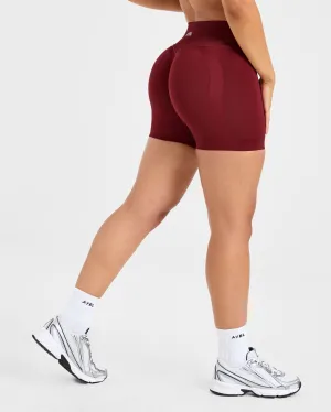 Street Ready Everyday Comfort Adapt Seamless Shorts - Autumn Red Water resistant coating