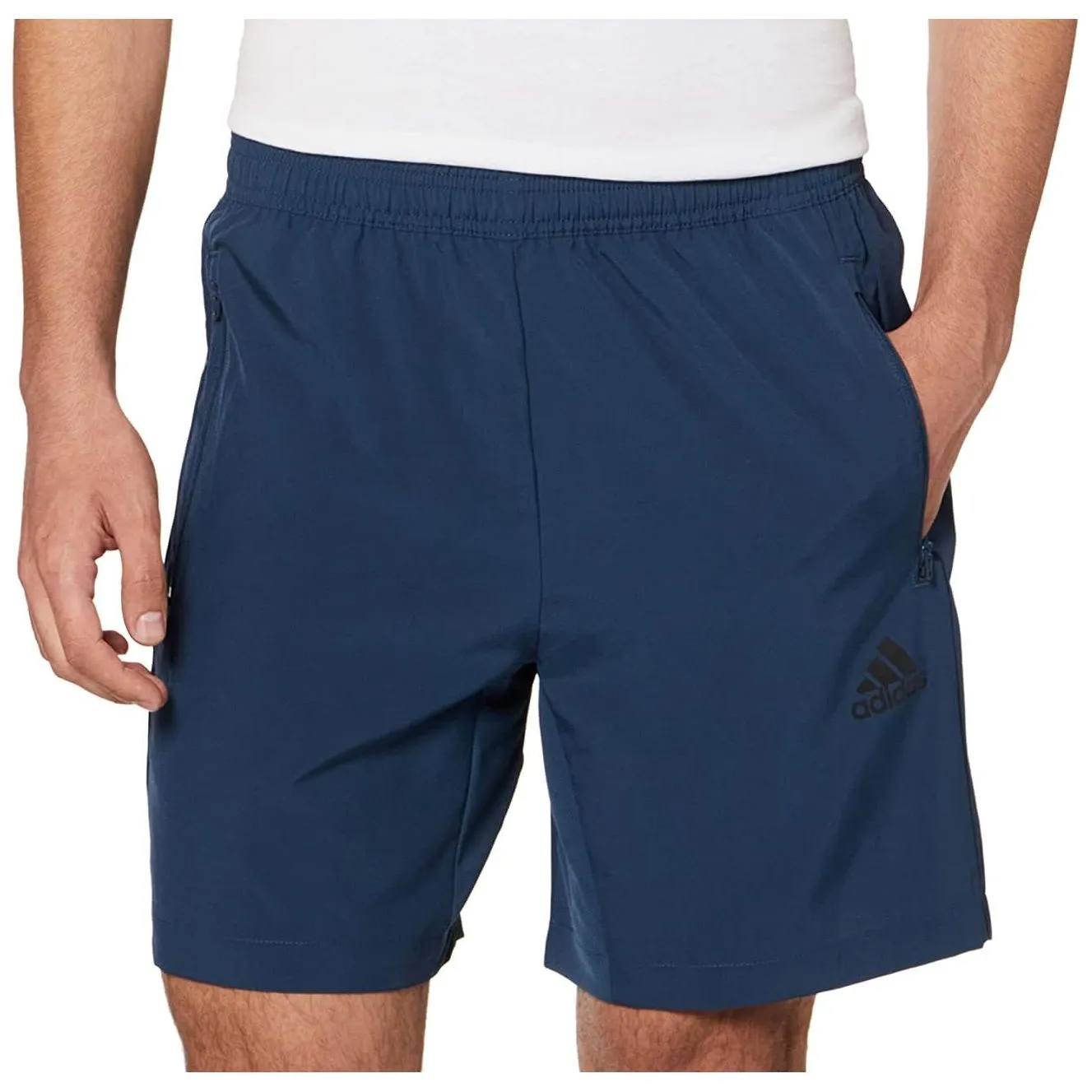 Parka adidas AeroReady Designed To Move Woven Mens Training Shorts - Blue