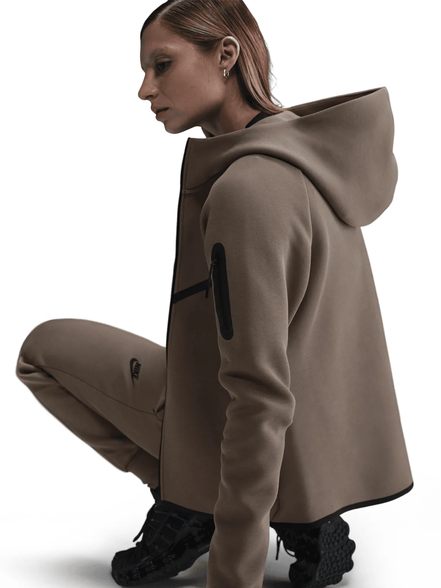 Sportswear Tech Fleece Windrunner Full-Zip Hoodie Cozy Vibe Non Restrictive Cut