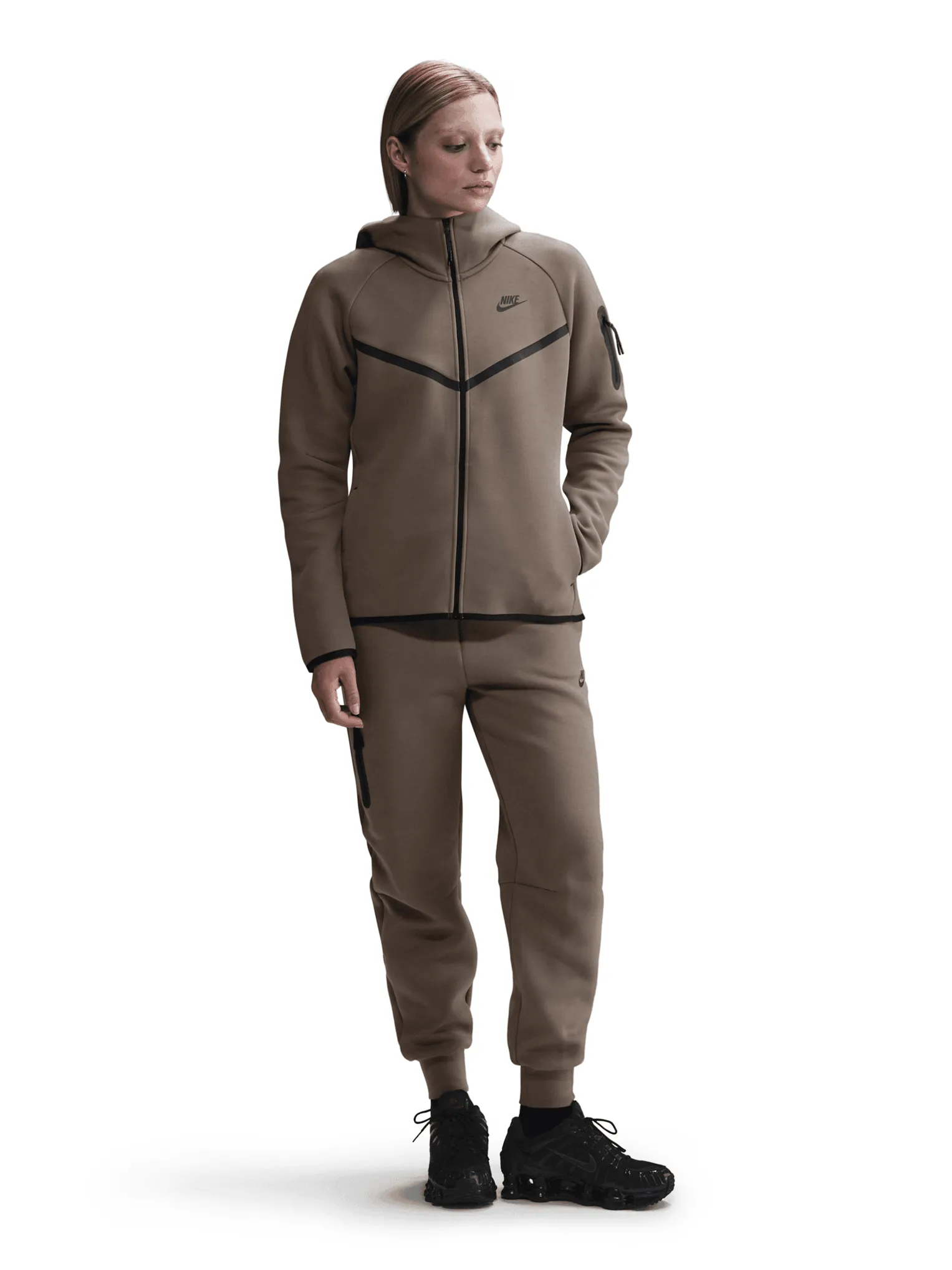 Sportswear Tech Fleece Windrunner Full-Zip Hoodie Fleece Lined Fashion Layer