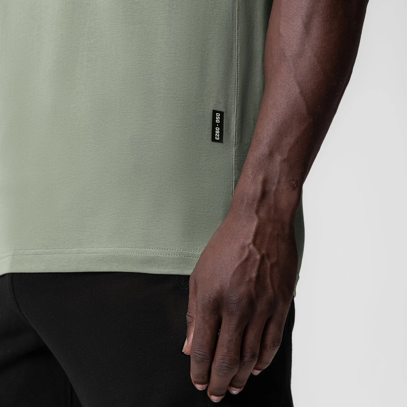 Premium Cotton All-Season Wear 0923. Supima? Essential Tee - Sage