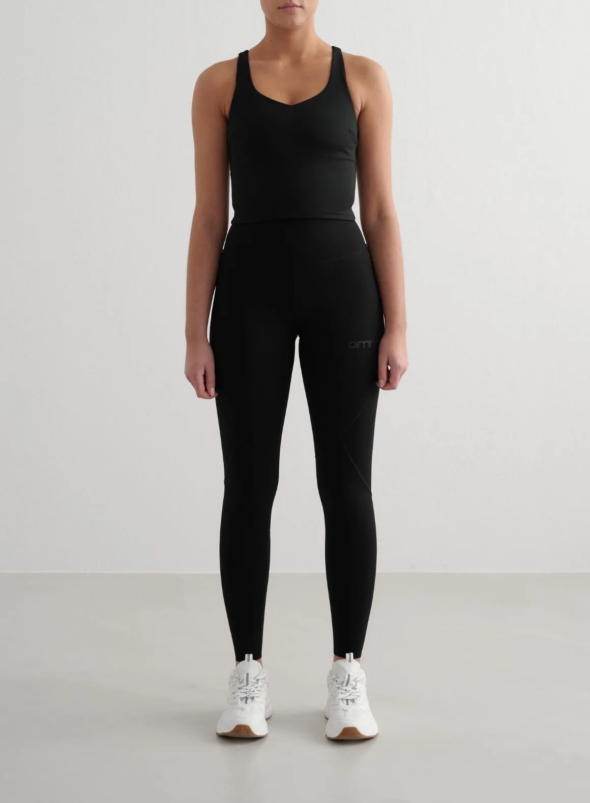 Black Sculpting Strappy Bralette Active Freshness