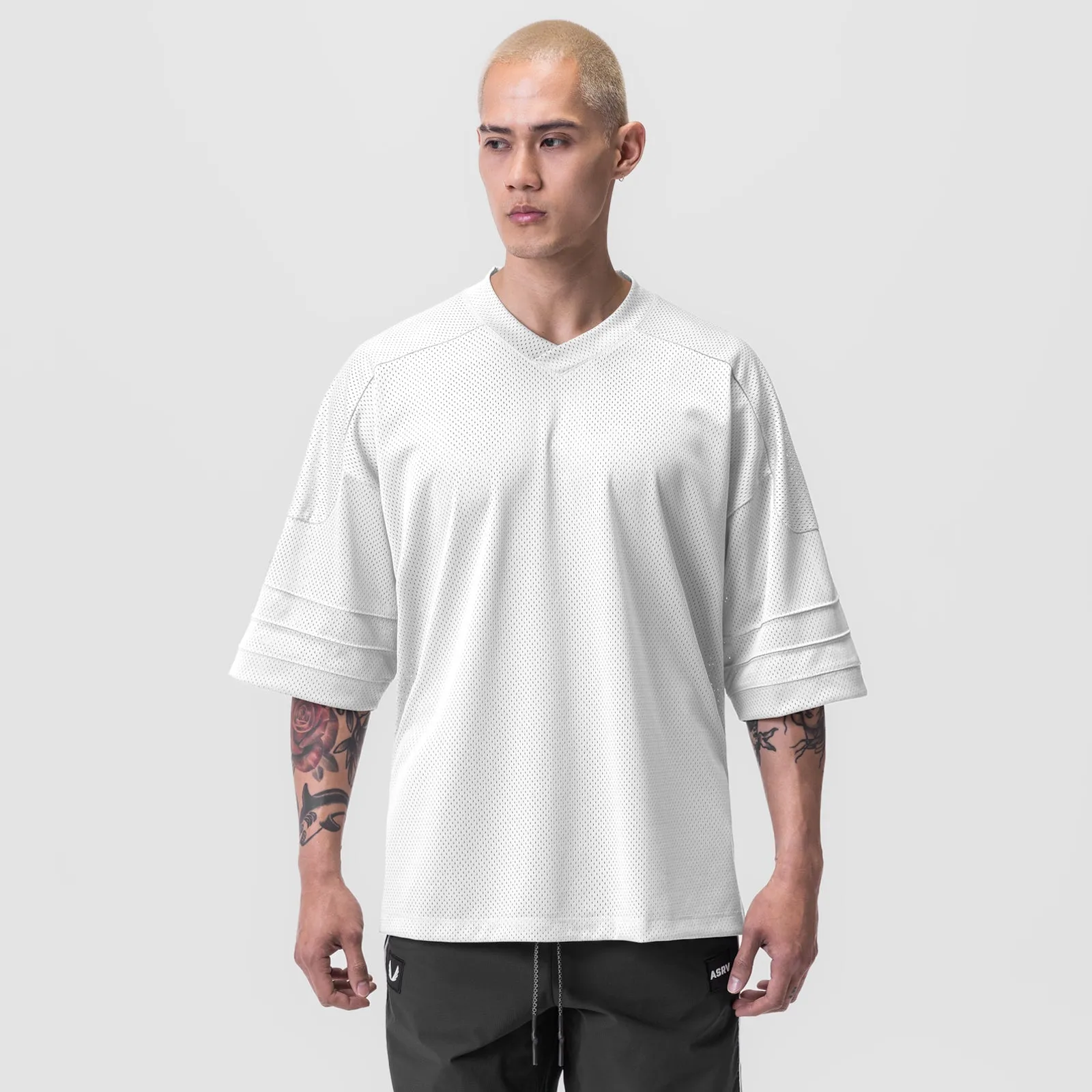 Easy Care Office Attire 0772. SilverPlus? Mesh Oversized Jersey - White
