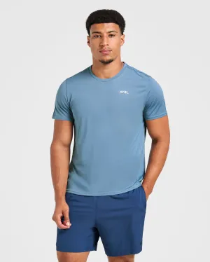 AllSeasonWear Origin T Shirt - Slate Blue