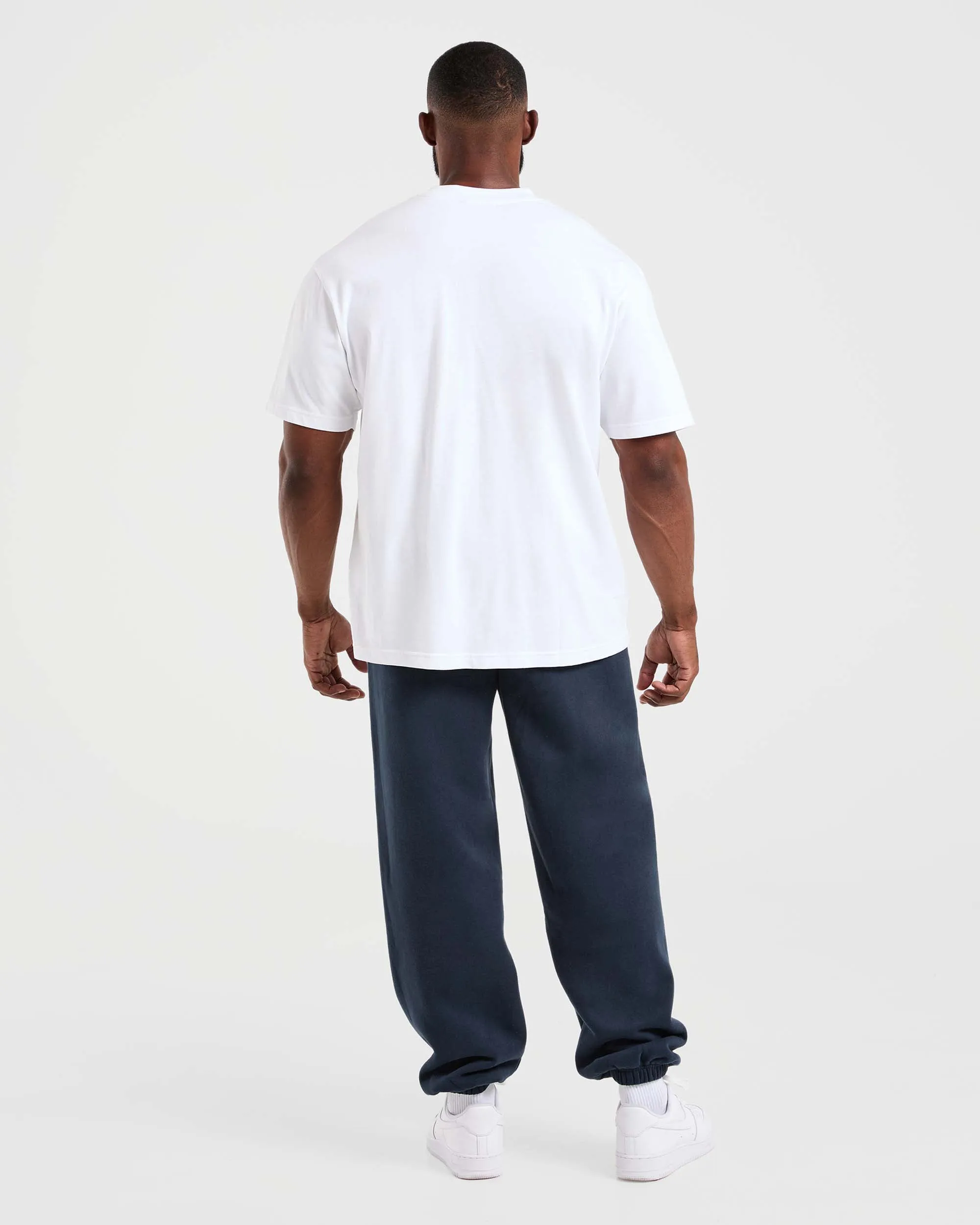 Academy Oversized Joggers - Navy Move Easy