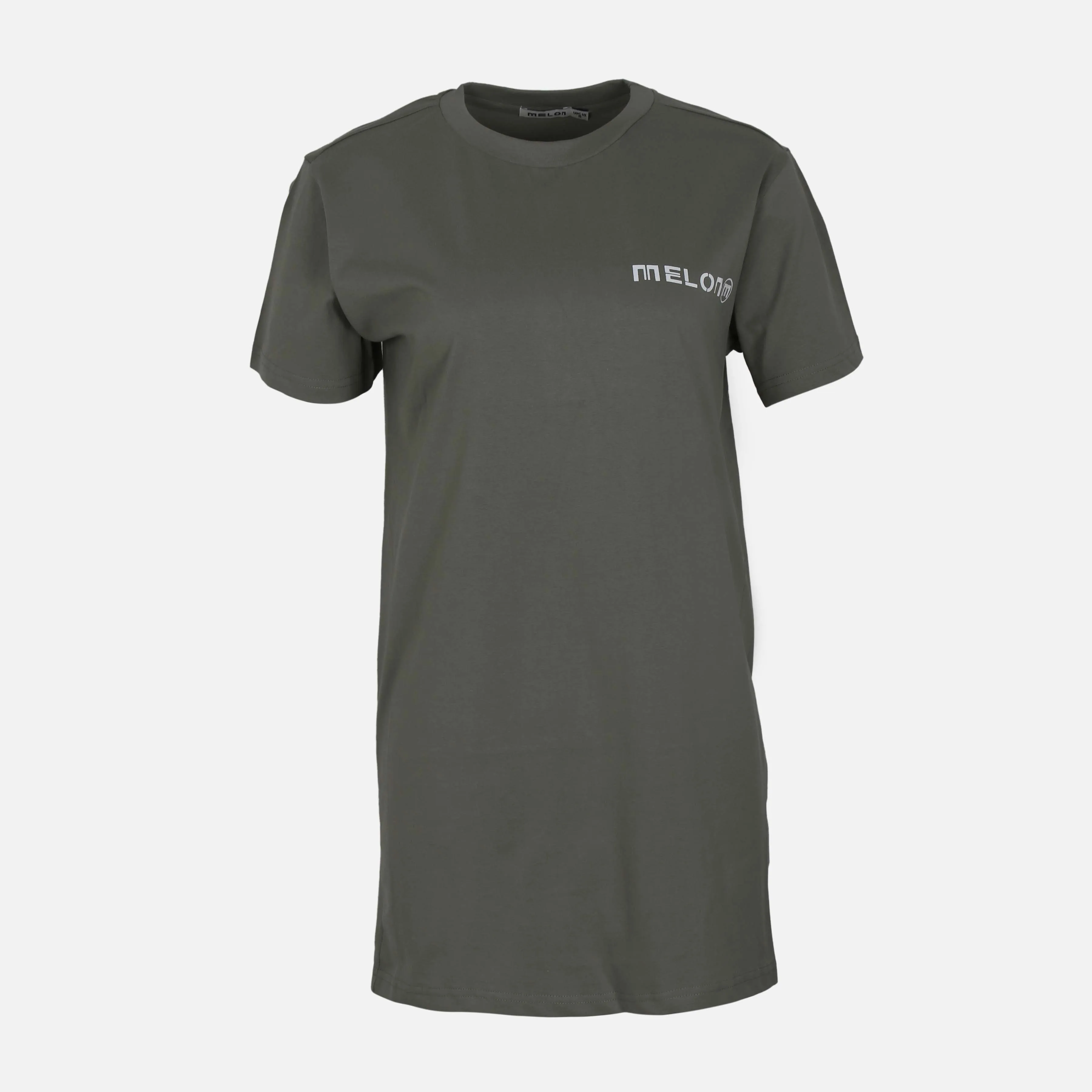 Ventilated Back Panels HighCollared Design MELON LADIES LONG T-SHIRT
