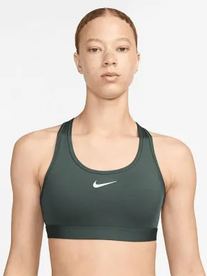 Swoosh Medium Support Sports Bra clean look
