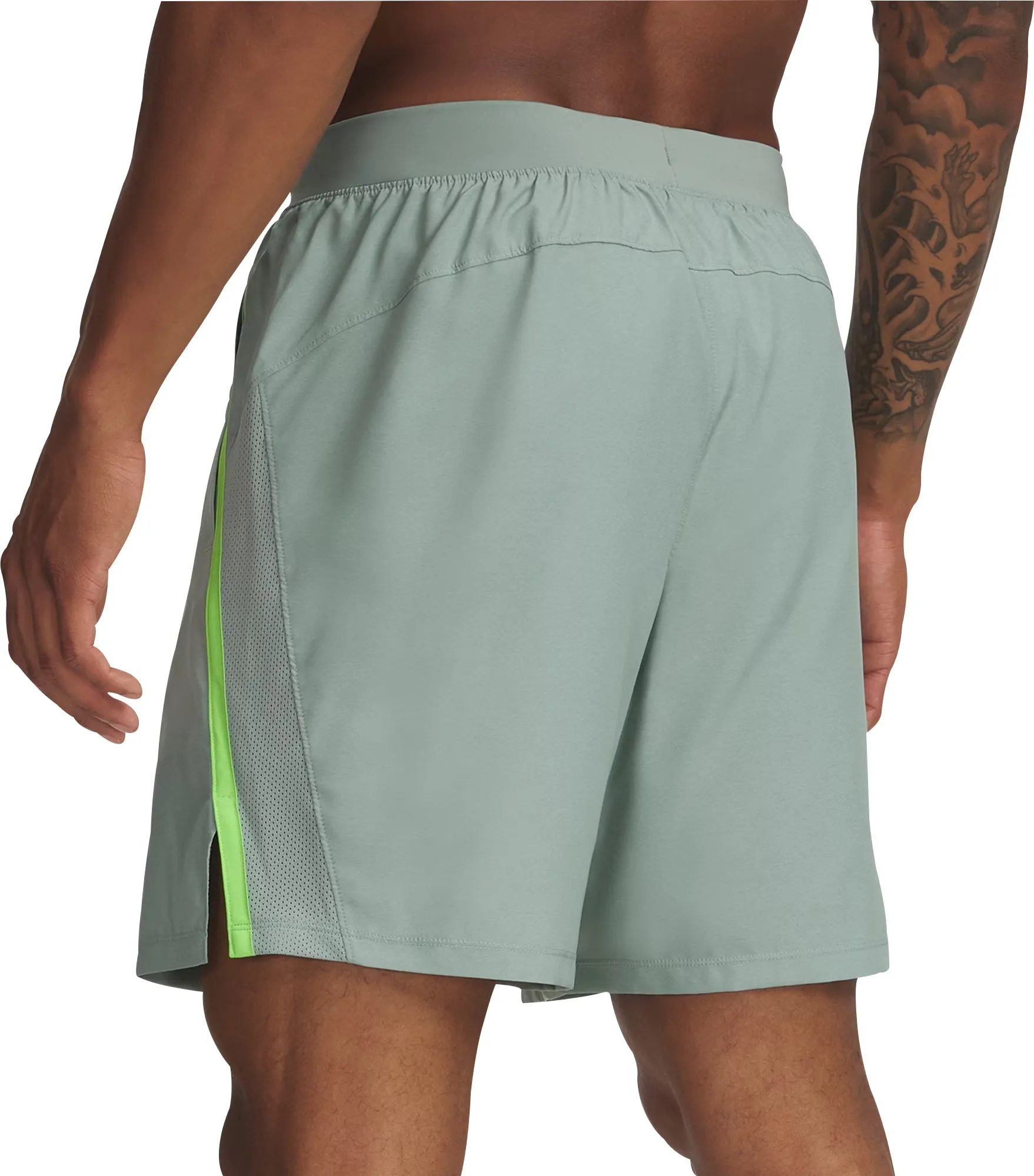Under Armour Launch 7 Inch Mens Running Shorts - Green fitness industry Fashionable Look