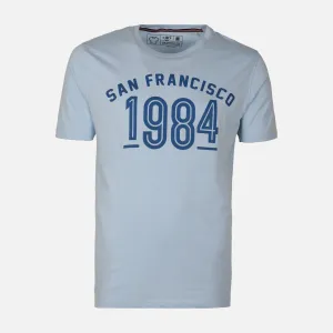 MEN GRAPHIC T-SHIRT ROUND NECK REGULAR FIT QuickDrying Fiber