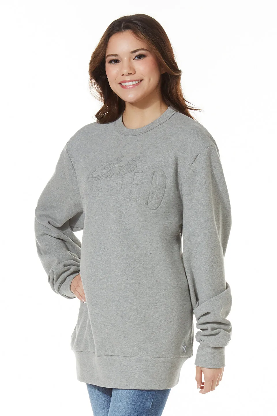 TemperatureControlTechnology Cyber Glow Club SMOED Pullover in Gray