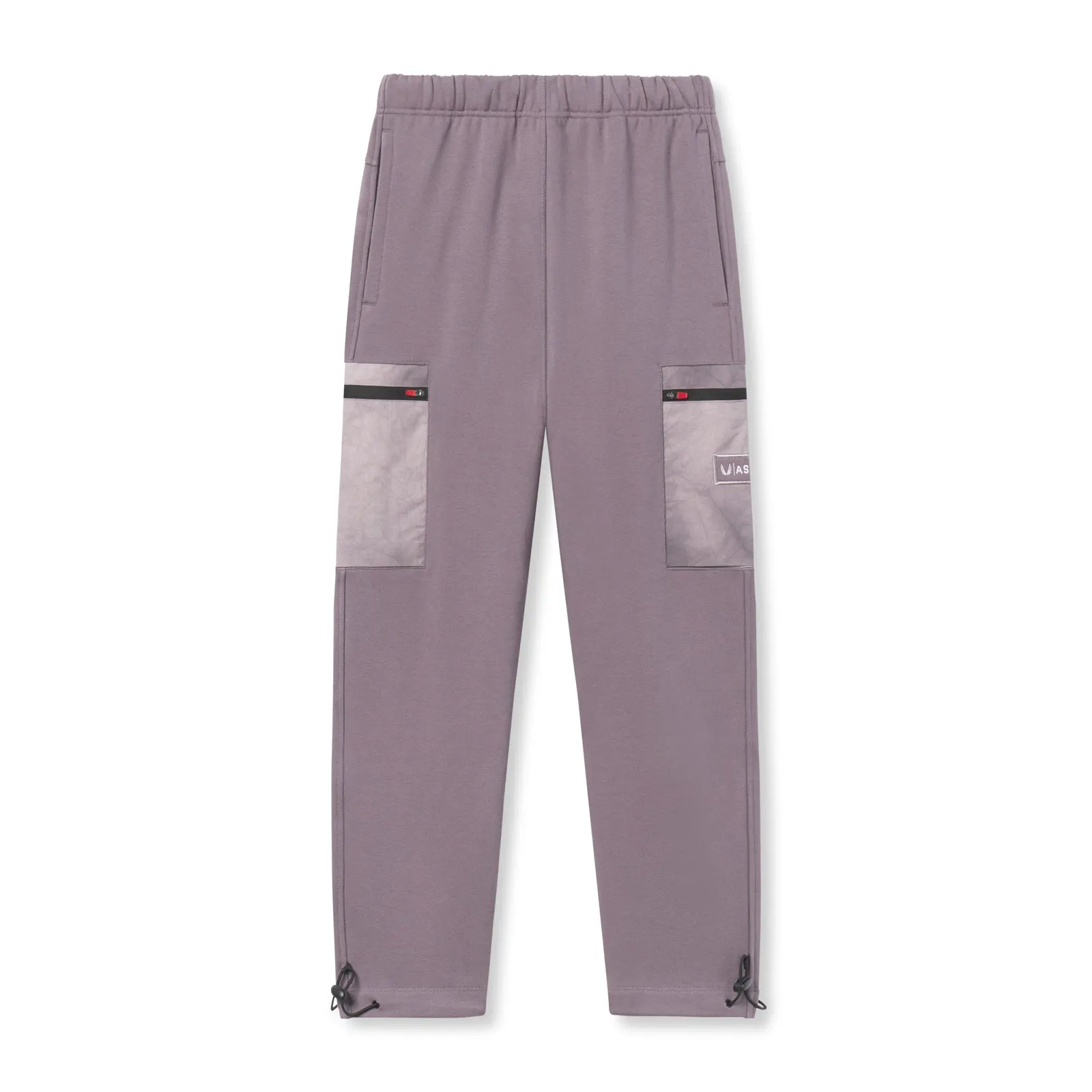 ExpandableSidePanels Breathable Lining 0914. Tech-Terry? Paneled Cinch Cargo Jogger - Moonscape/Wave-dye