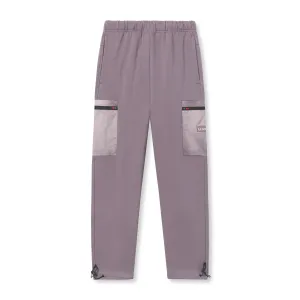 ExpandableSidePanels Breathable Lining 0914. Tech-Terry? Paneled Cinch Cargo Jogger - Moonscape/Wave-dye